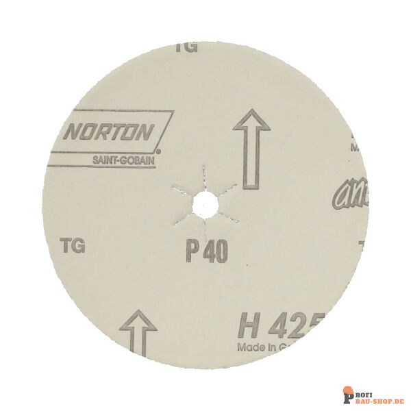 nortonschleifmittel/NORTON_schleifmittel_69957360199 Discs Norton H425 15x12 Grit 40 No perforations_145059